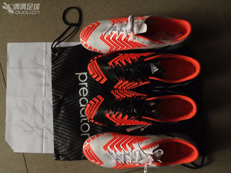 末代猎鹰 Predator Instinct顶级AG 最后配色鸳鸯 黑白红  PDS开箱分享求支持