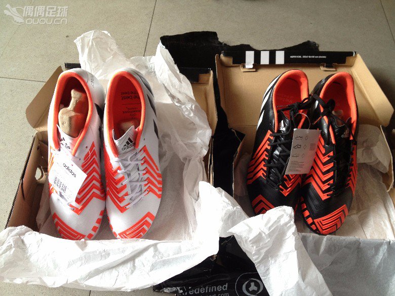 末代猎鹰 Predator Instinct顶级AG 最后配色鸳鸯 黑白红  PDS开箱分享求支持