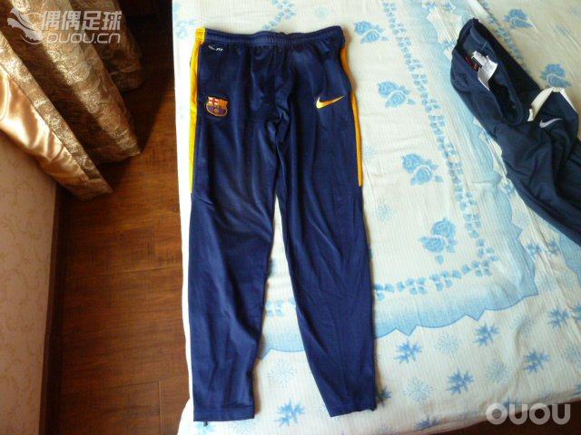 15~16赛季nike 巴萨vs巴黎 球迷版vs球员版 收腿裤