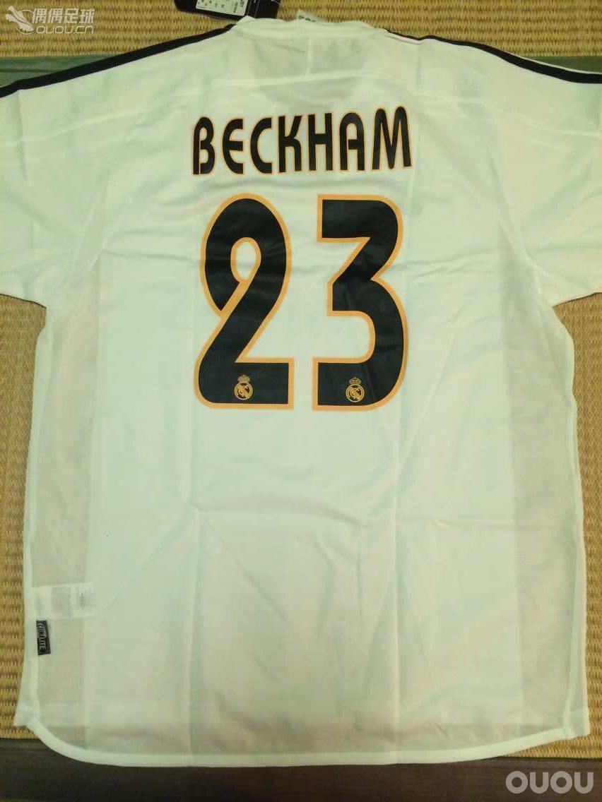 再次跪求验证,皇马0304赛季的小贝!