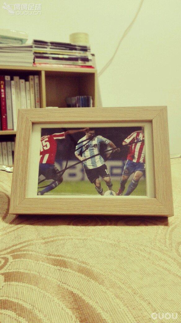 鸟巢南美超级杯,煤球王签名,屌丝压箱宝物。。。