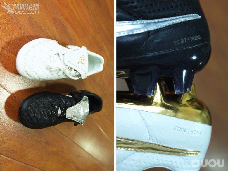 柳州首发 小罗限量白金战靴  RONALDINHO TOUCH OF GOLD