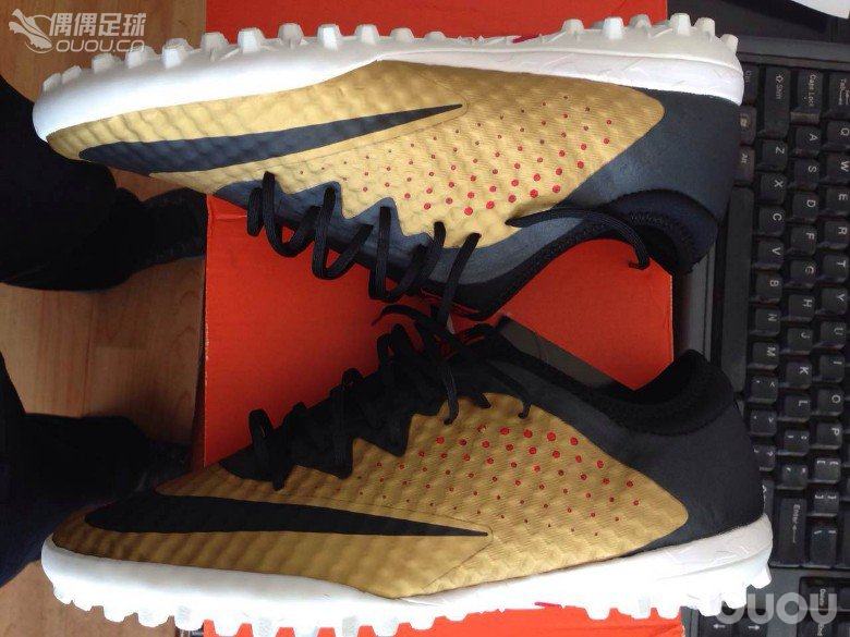 我也来发点新鞋感受,MERCURIALX FINALE TF 刺客10 黄金配色