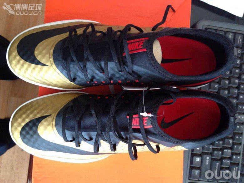 我也来发点新鞋感受,MERCURIALX FINALE TF 刺客10 黄金配色