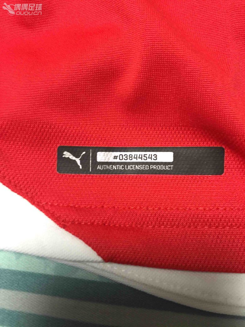 买了套英超阿森纳的球衣,自己组队用的,印了自己名字,大家帮我看看东西是否OK