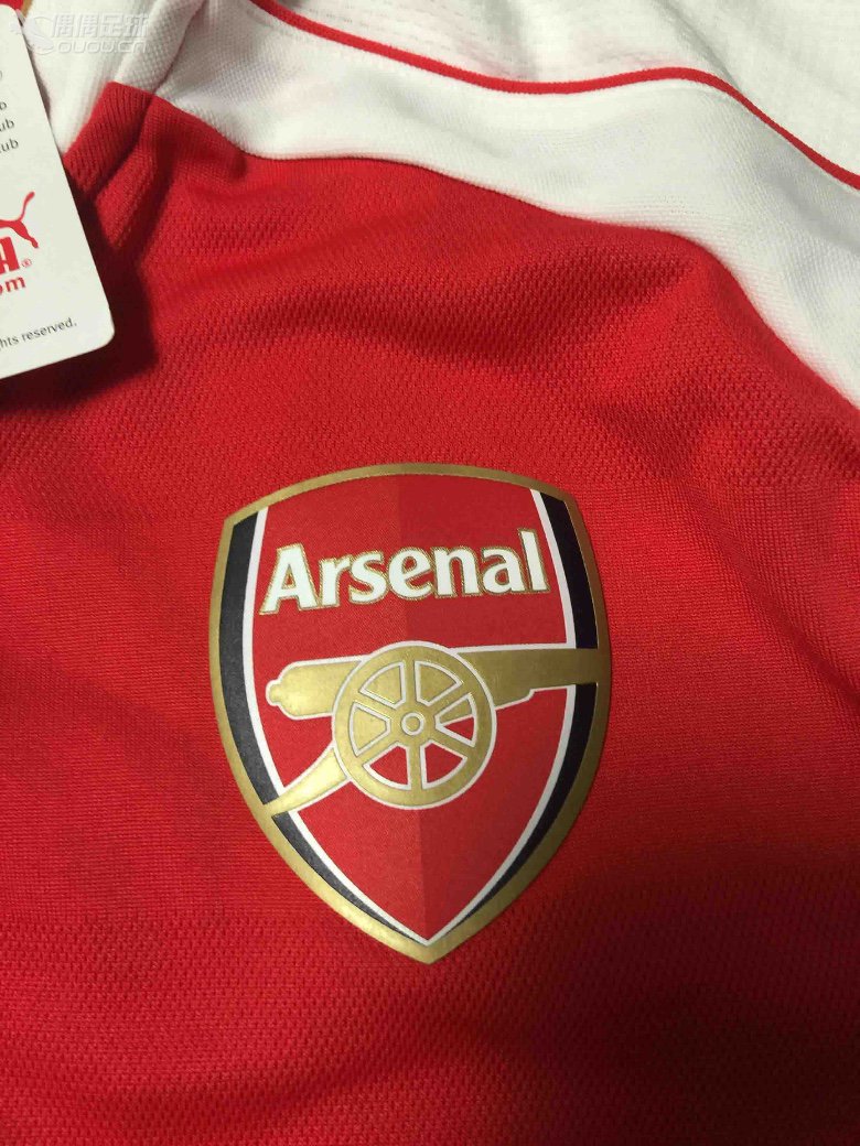 买了套英超阿森纳的球衣,自己组队用的,印了自己名字,大家帮我看看东西是否OK