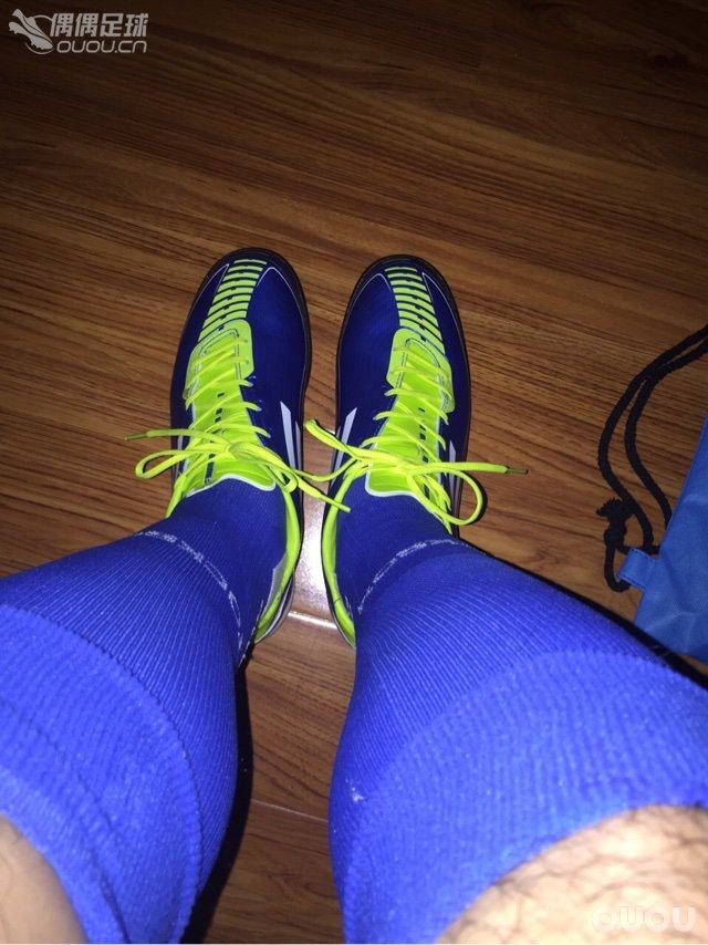 还没下场,大底穿着挺舒服的!