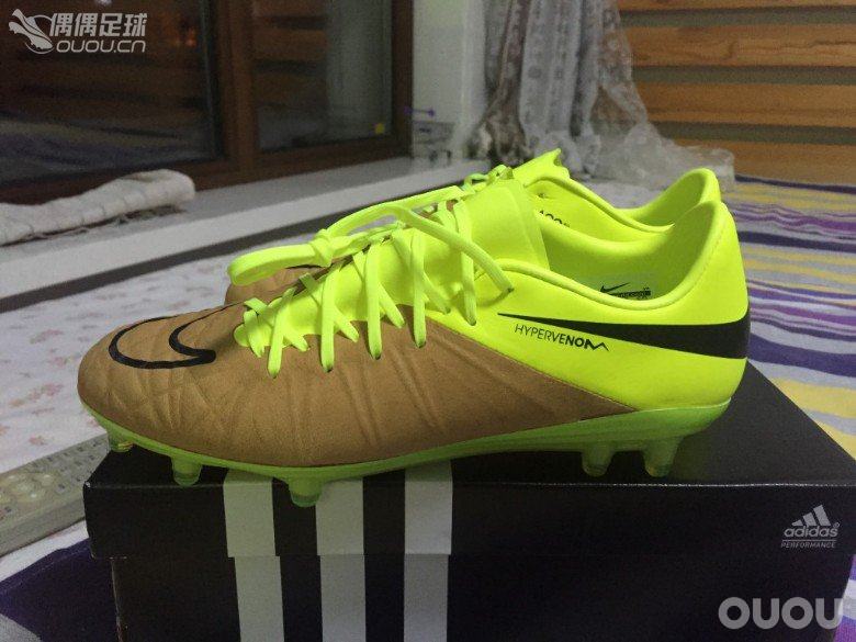 毒蜂2代袋鼠皮版,开箱Nike Hypervenom Phinish Leather FG – Canvas/Black/Volt