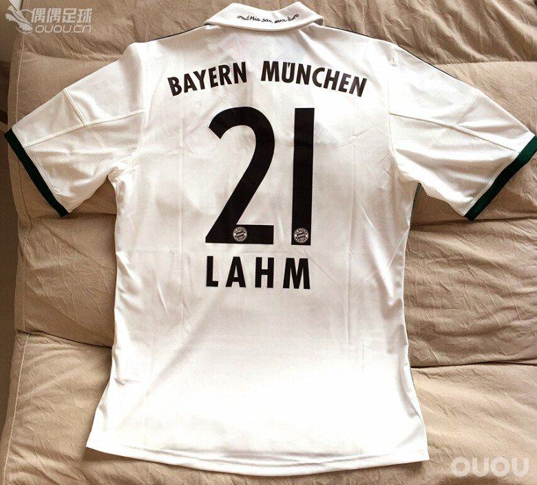 拜仁13-14客场 拉姆印号