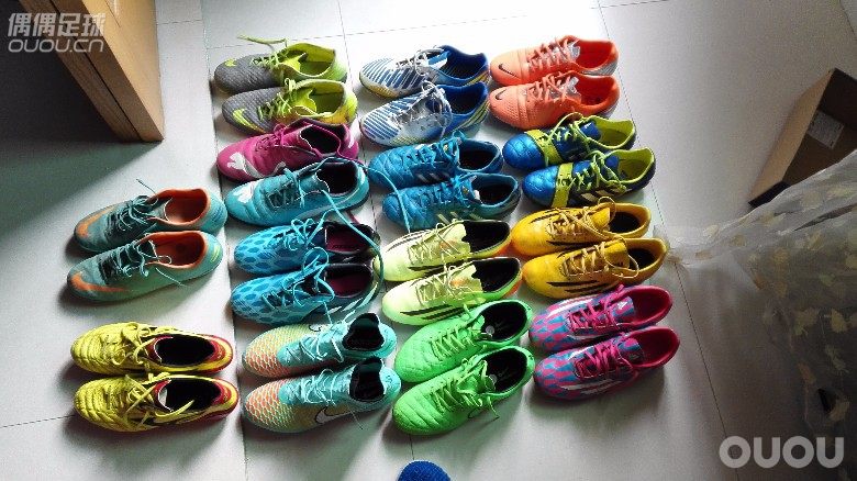 2016年了,让大家看看我收集的鞋子,我是实战派!附球队跨年照