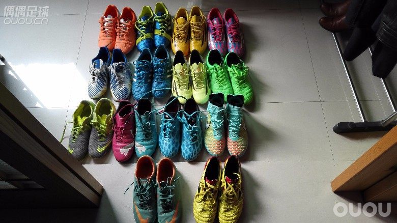 2016年了,让大家看看我收集的鞋子,我是实战派!附球队跨年照