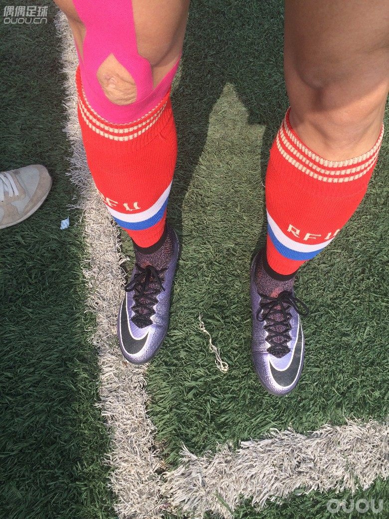 【偶偶第二十一次草根接力实战评测】第四棒:adidas X15.1 Cage 碎钉足球鞋