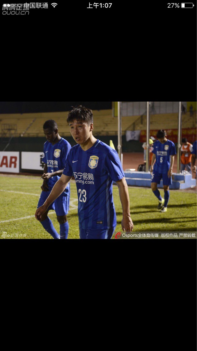 亚冠中超球队比赛服首次亮相 江苏苏宁的整体感觉还好