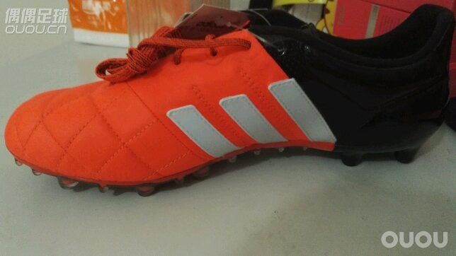 一波三折,这双做工不错!求大家鉴定阿迪ACE15.1皮版真假!