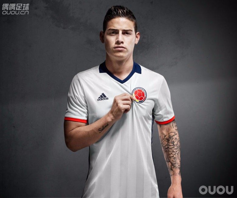 哥伦比亚国家队2016百年美洲杯特别球衣