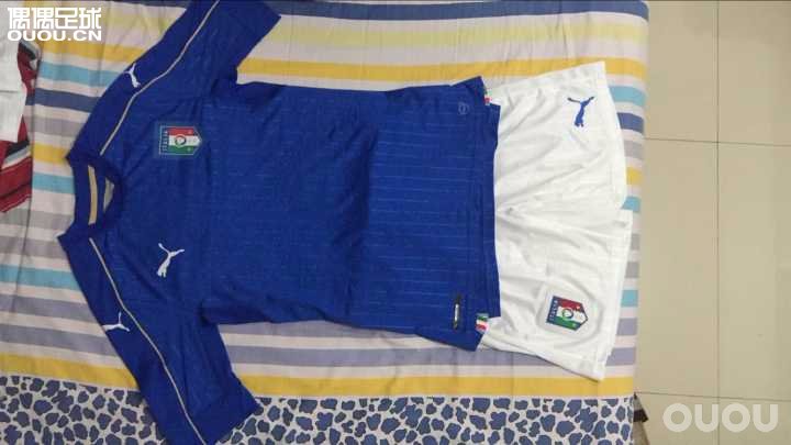 新入意大利2016欧洲杯球员版球衣,求大神鉴定