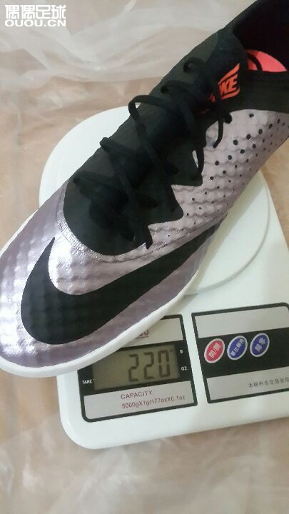 刺客十顶级碎钉~小弟新入了一双Nike mercurial X finale tf(液态金属配色)