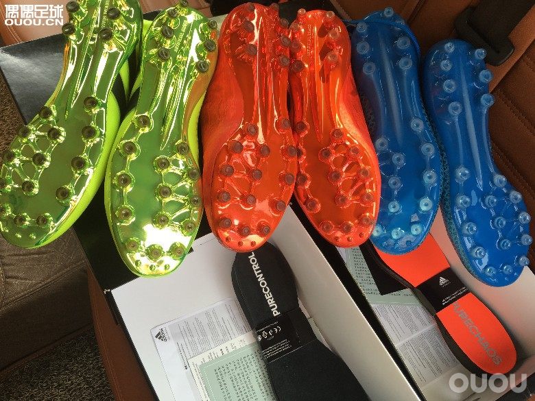 阿迪超顶级中国专属ag三巨头—ace、X、messi16+ ag静态对比、实战感受及ag选鞋心得