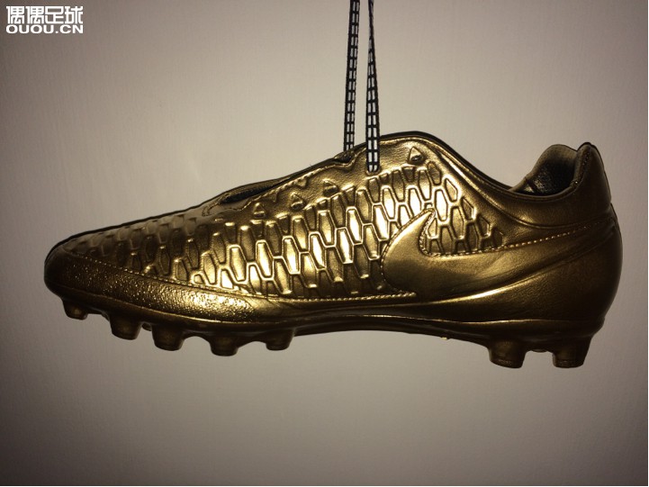 秀一波自己喷的金靴