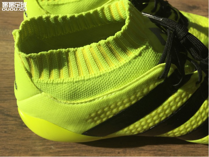 双十一战利品 adidas ACE 16.1 primeknit AG 光速配色