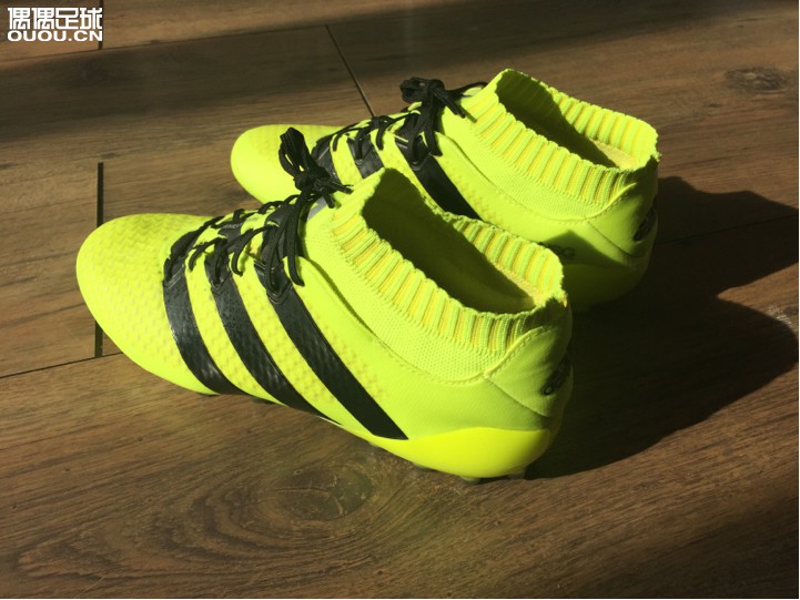 双十一战利品 adidas ACE 16.1 primeknit AG 光速配色