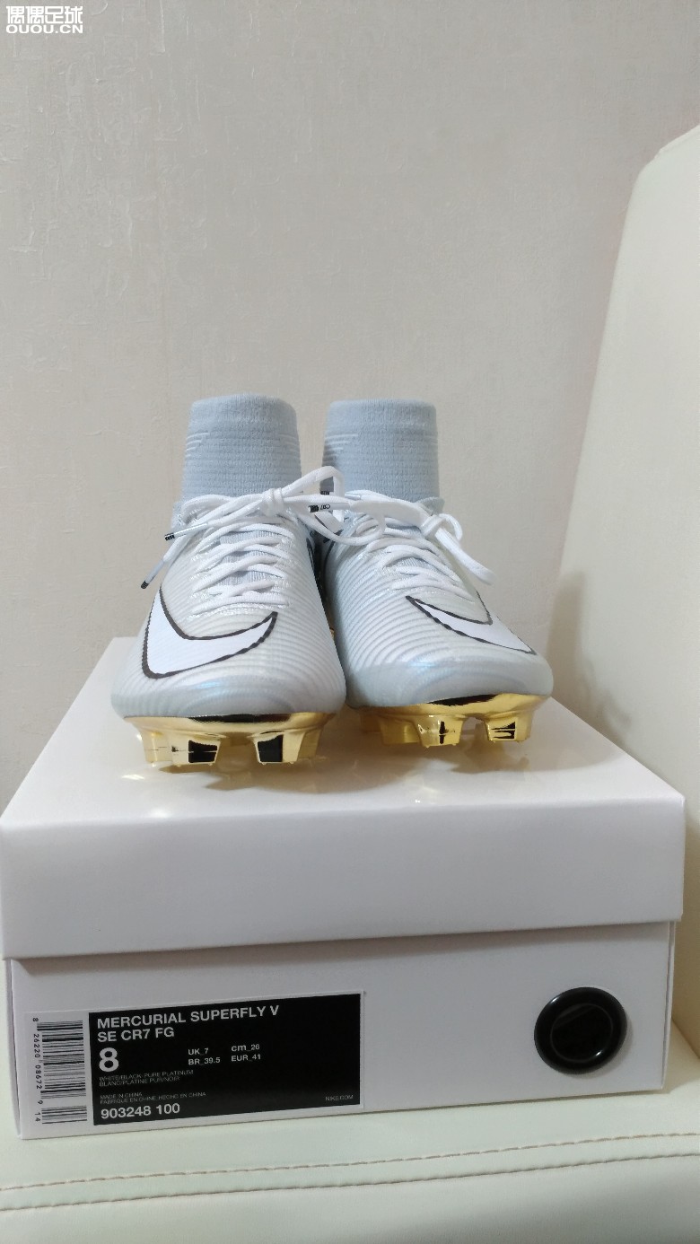 晒一波!!限量777双金球战靴Mercurial Superfly CR7 Vitórias