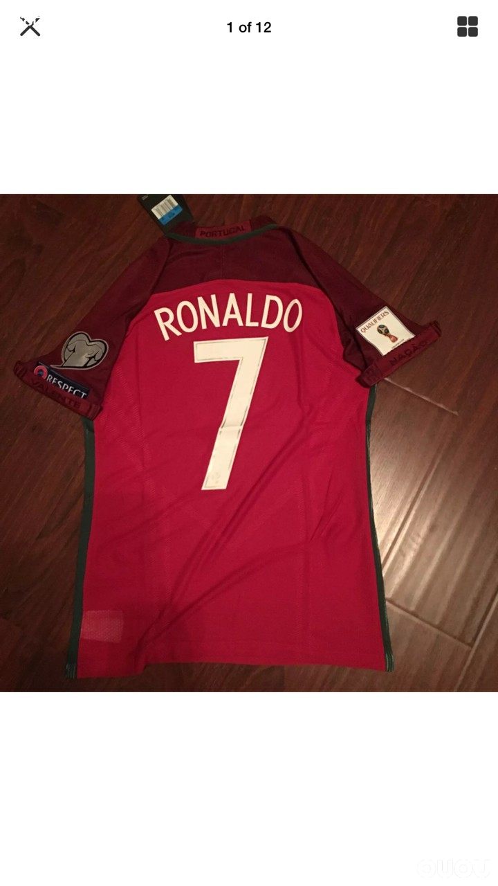 求大神鉴定一下这件葡萄牙球员版的真假