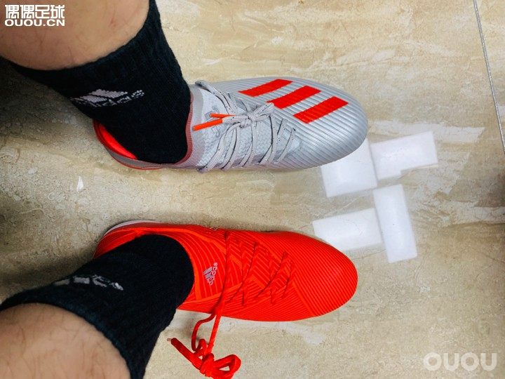 x19.1 AG 对比nemeziz19.1 AG  只说大小宽度吧。多的我也没体验。