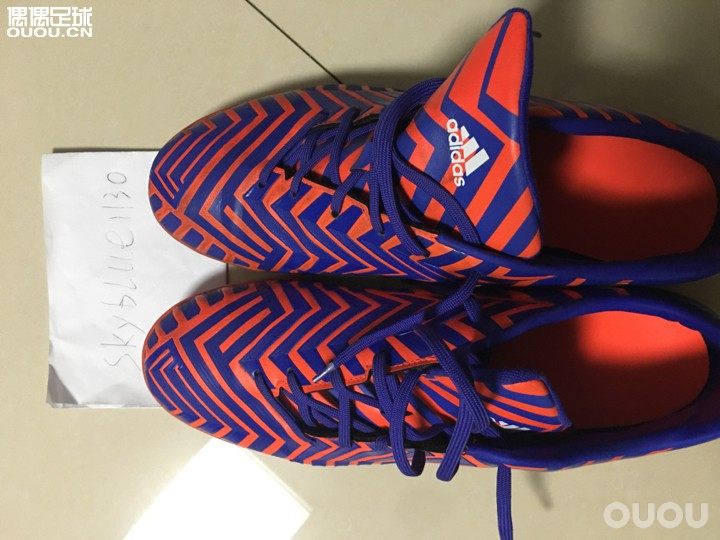 阿迪tf。成色自观。jp290,偏小适合jp285的。90元出。走闲鱼,微信联系skyblue1130。