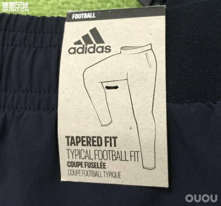 1819赛季曼联欧冠UCL足球梭织训练长裤收腿裤CW7566只有S码