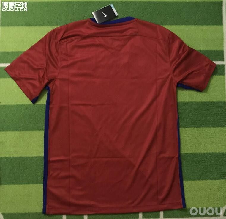 1516赛季马德里竞技*马竞主场短袖球迷版光板球衣球服686337-648只有L码