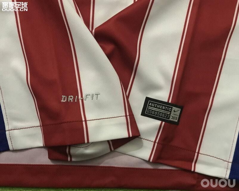 1516赛季马德里竞技*马竞主场短袖球迷版光板球衣球服686337-648只有L码