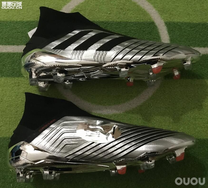 阿迪达斯 Adidas猎鹰 PREDATOR 19+ 超顶FG 男子足球鞋F35611 JP275