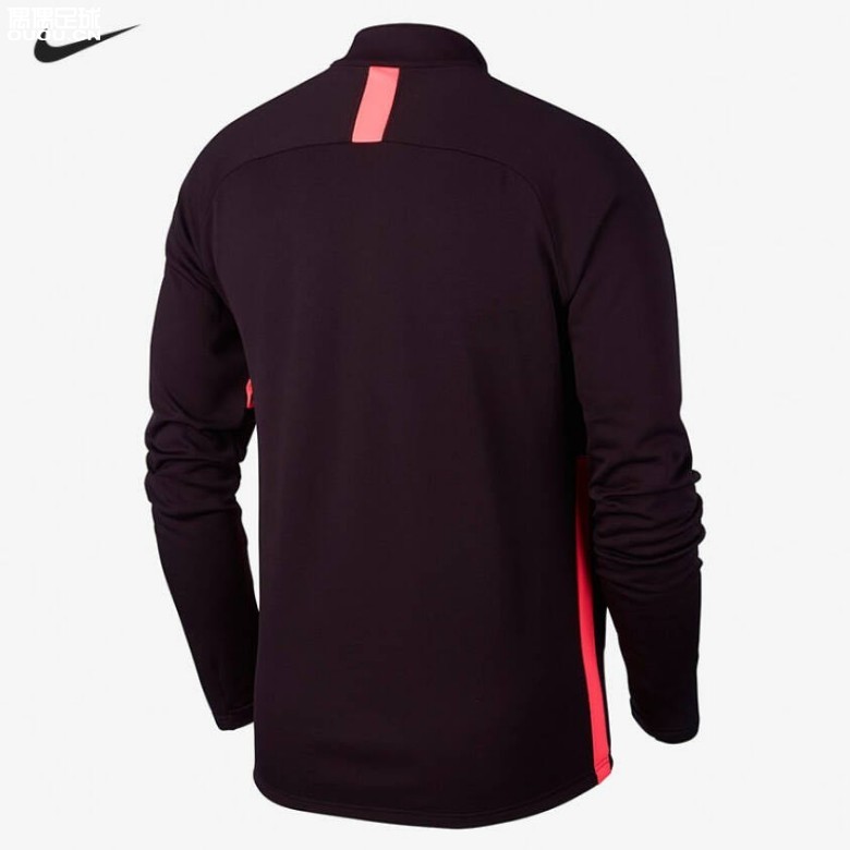 Nike耐克足球运动训练套头衫冬季保暖半拉链长袖拇指扣加绒训练外套BQ7474-659