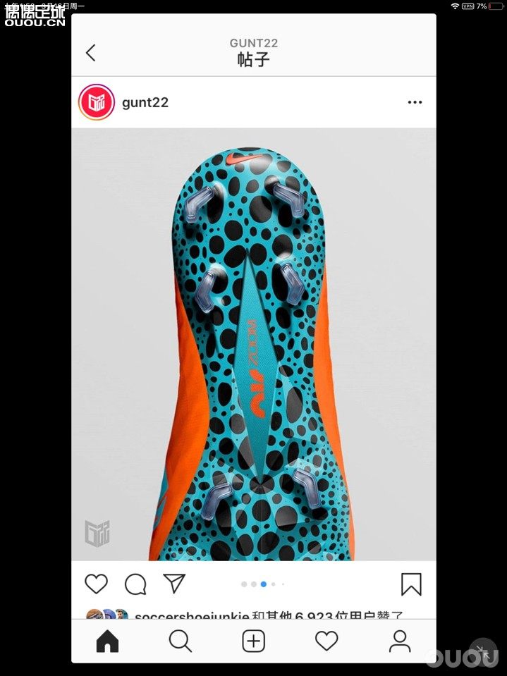 毒锋1柔软的鞋面 一体化鞋舌 耐克又在凑